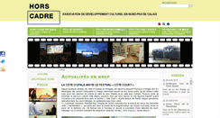 Desktop Screenshot of horscadre.eu